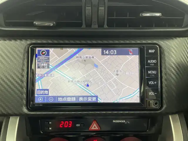 トヨタ ８６ GT 群馬県 2019(令1)年 3.1万km クリスタルホワイトパール スペアタイヤ/＝＝＝＝＝/純正７インチナビ/純正ETC/バックカメラ/クルーズコントロール/パドルシフト/ステアリングスイッチ/純正フロアマット/革巻きステアリング/360度ドライブレコーダー/レーザー受信対応レーダー探知機(ZERO708LV)