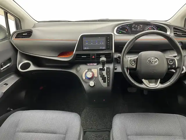 トヨタ シエンタ ハイブリッド G 愛知県 2015(平27)年 8.9万km ブラックマイカ 純正ナビ　フルセグＴＶ　Ｂｌｕｅｔｏｏｔｈ　シートヒーター　両側パワースライドドア　セーフティセンス　衝突軽減　車線逸脱　バックカメラ　ＥＴＣ　フロアマット　ＬＥＤオートライト　フォグライト　禁煙車