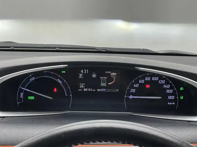 トヨタ シエンタ ハイブリッド G 愛知県 2015(平27)年 8.9万km ブラックマイカ 純正ナビ　フルセグＴＶ　Ｂｌｕｅｔｏｏｔｈ　シートヒーター　両側パワースライドドア　セーフティセンス　衝突軽減　車線逸脱　バックカメラ　ＥＴＣ　フロアマット　ＬＥＤオートライト　フォグライト　禁煙車