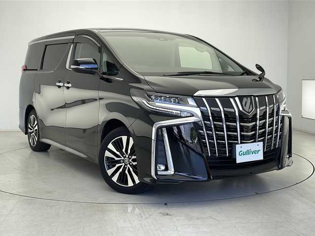 トヨタ アルファード S Cパッケージ 千葉県 2022(令4)年 3.8万km ブラック 純正ナビ/フルセグテレビ/バックカメラ/CD/DVD再生/Bluetooth/USB接続/ビルトインETC/クルーズコントロール/電動パーキングブレーキ/ブレーキホールド/プリクラッシュセーフティ/レーンディパーチャーアラート/ロードサインアシスト/パーキングサポートブレーキ/リアクロストラフィックアラート/nanoe/両側パワースライドドア/パワーバックドア/オットマン/ステアリングヒーター/前席メモリ付きパワーシート/前席シートヒーター・エアシート/ウォークスルー/ロールサンシェード/純正フロアマット/純正１８インチアルミホイール/デジタルインナーミラー/三眼LEDヘッドライト/前後コーナーセンサー/電動格納ウィンカーミラー