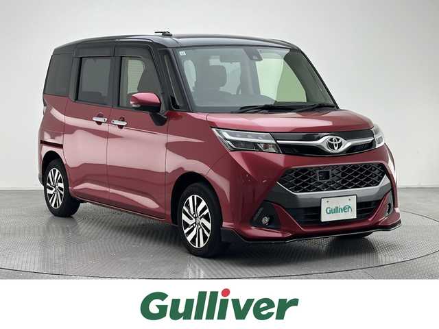 トヨタ タンク カスタムG S 兵庫県 2018(平30)年 8.9万km ブラックマイカ/マゼンダベリーメタリック 社外メモリナビ(CD/DVD/Bluetooth/フルセグ)/バックカメラ/両側パワースライドドア/クルーズコントロール/コーナーセンサー/オートライト/LEDヘッドライト/LEDフォグライト/純正14インチアルミホイール/純正フロアマット/レーンキープアシスト/ETC