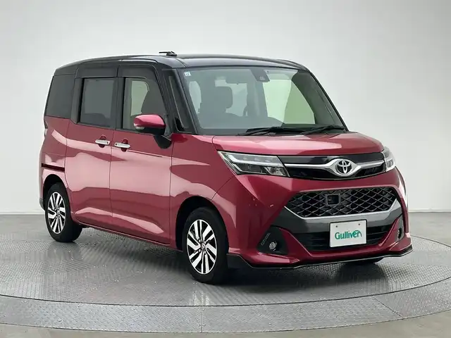 トヨタ タンク カスタムG S 兵庫県 2018(平30)年 8.9万km ブラックマイカ/マゼンダベリーメタリック 社外メモリナビ(CD/DVD/Bluetooth/フルセグ)/バックカメラ/両側パワースライドドア/クルーズコントロール/コーナーセンサー/オートライト/LEDヘッドライト/LEDフォグライト/純正14インチアルミホイール/純正フロアマット/レーンキープアシスト/ETC