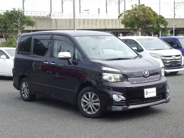 トヨタ ヴォクシー ZS 煌 千葉県 2011(平23)年 7.4万km ボルドーマイカメタリック 両側パワースライドドア/純正HDDナビ/地デジTV/【DVD/CD再生機能　Bluetooth接続】/バックカメラ/ドライブレコーダー（DRV-355）/パドルシフト/ETC/HIDヘッドライト/フォグライト/ウインカーミラー/純正16インチアルミホイル/スマートキー