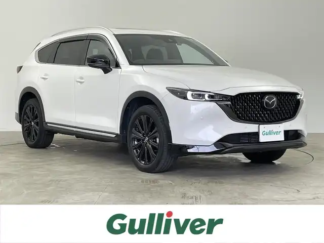 マツダ ＣＸ－８ XD スポーツアピアランス 神奈川県 2023(令5)年 3.8万km ロジウムホワイトプレミアムメタリック アドバンストスマートシティブレーキサポート/・ブラインドスポットモニタリング/・パーキングセンサー（フロント／リア）/・レーダークルーズコントロール/・スマートブレーキサポート/・レーンキープアシストシステム/・クルージング＆トラフィックサポート/ブラインドスポットモニター/BOSEサウンドシステム/サンルーフ/純正10.25インチディスプレイ/・Bluetooth接続/・フルセグTV/・USB-C接続/・360度カメラ/ブラックレザーシート/・パワーシート/・シートヒーター/エアーシート/パワーバックドア/スマートキー/LEDヘッドライト/ETC