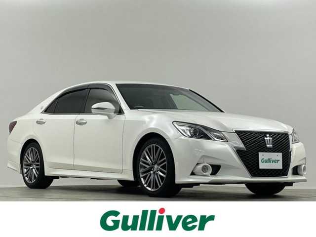 トヨタ クラウン アスリート S 埼玉県 2014(平26)年 6.2万km ホワイトパールクリスタルシャイン 純正８型ナビ　フルセグＴＶ　バックカメラ　ＥＴＣ　ドライブレコーダー　Ｂｌｕｅｔｏｏｔｈ　クルーズコントロール　ＭＴモード付ＡＴ　純正フロアマット　パワーシート　ＨＩＤヘッドライト　スペアキー