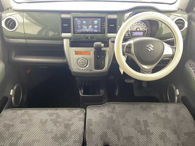 スズキ ハスラー G ターボ 沖縄県 2019(平31)年 7.1万km クールカーキパールメタリック/ホワイト2トーンルーフ 社外ナビ 【CN-RE05WD】/　(フルセグTV/Bluetooth/CD/DVD/AM/FM)/バックカメラ/ETC/衝突軽減システム/レーンキープアシスト/デュアルブレーキサポート/スマートキー/ステアリングスイッチ/アイドリングストップ/スマートキー/ステアリングスイッチ/アイドリングストップ