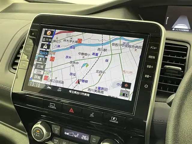 日産 セレナ e－パワー ハイウェイスター V 埼玉県 2021(令3)年 5.6万km ブリリアントホワイトパール 2トーン プロパイロット　純正９インチナビ　フリップダウンモニター　アラウンドビューモニター　ＢＳＭ　ビルトインＥＴＣ　ドライブレコーダー　レーダークルーズコントロール　デジタルインナーミラー　シートヒーター