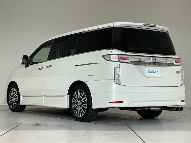 日産 エルグランド 250HWS アーバンクロム 愛知県 2017(平29)年 5.5万km ブリリアントホワイトパール HDDナビ/フリップダウンモニター/全方位カメラ/片側パワースライド/クルーズコントロール/バックカメラ/コーナーセンサー/純正アルミホイール/LEDヘッドライト/リアオートエアコン/オートライト/ETC/衝突軽減システム/フルセグ/CD/ステアリングスイッチ/スマートキー/プッシュスタート