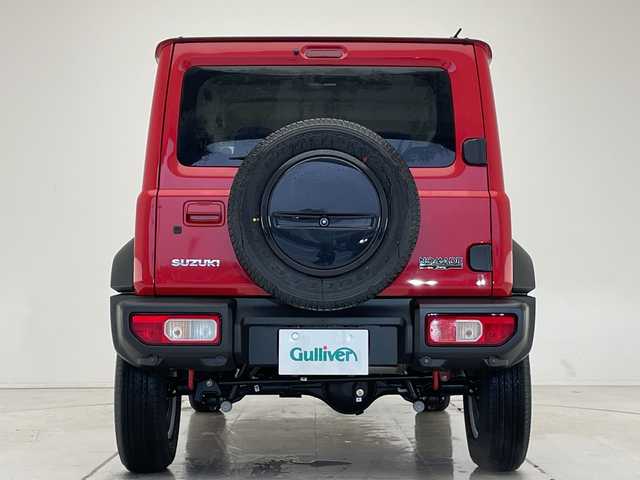 スズキ ジムニー ノマド FC 愛知県 2025(令7)年 0.1千km 赤 登録済未使用車/レーダークルーズコントロール/シートヒーター/純正アルミホイール/LEDヘッドライト/レーンキープアシスト/ダウンヒルアシストコントロール/オートマチックハイビーム/衝突軽減システム/ステアリングスイッチ/スマートキー/プッシュスタート