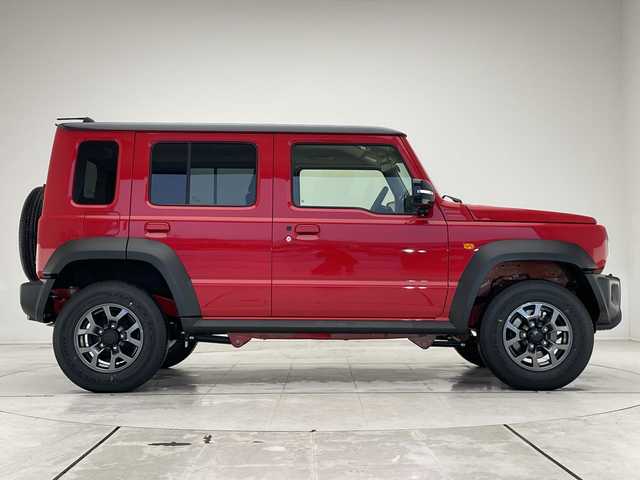 スズキ ジムニー ノマド FC 愛知県 2025(令7)年 0.1千km 赤 登録済未使用車/レーダークルーズコントロール/シートヒーター/純正アルミホイール/LEDヘッドライト/レーンキープアシスト/ダウンヒルアシストコントロール/オートマチックハイビーム/衝突軽減システム/ステアリングスイッチ/スマートキー/プッシュスタート