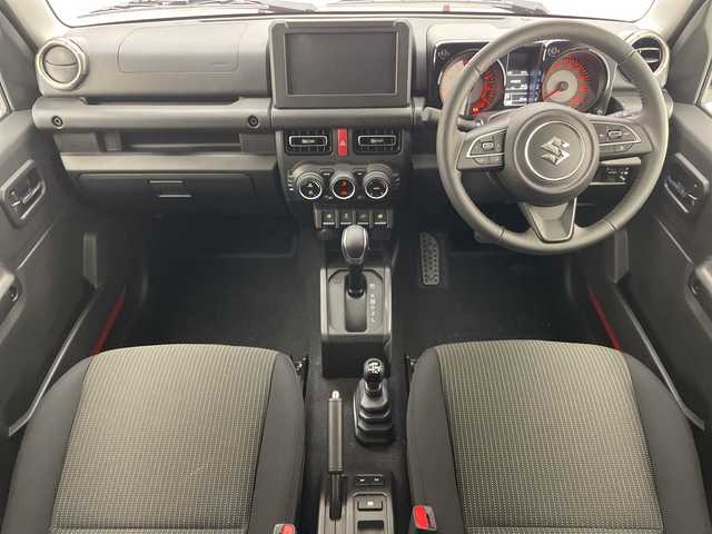 スズキ ジムニー ノマド FC 愛知県 2025(令7)年 0.1千km 赤 登録済未使用車/レーダークルーズコントロール/シートヒーター/純正アルミホイール/LEDヘッドライト/レーンキープアシスト/ダウンヒルアシストコントロール/オートマチックハイビーム/衝突軽減システム/ステアリングスイッチ/スマートキー/プッシュスタート