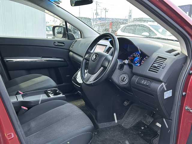 マツダ ＭＰＶ 23S 道北・旭川 2014(平26)年 9万km ジールレッドマイカ 4WD/BOSEサウンド/純正SDナビ/ CD/DVD/SD/MSV/BT/iPod/USB/フルセグ/バックカメラ/両側パワースライドドア /オートライト/HIDヘッドライト/フォグライト/ETC/AC100V/オートワイパー/オットマンシート /コーナーセンサー /純正フロアマット/ドアバイザー