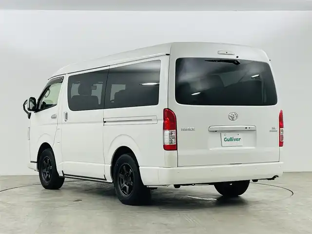 トヨタ ハイエース ファインテックツアラー 福島県 2021(令3)年 3.3万km ホワイトパールクリスタルシャイン ワンオーナー/社外フリップダウンモニター/社外メモリーナビゲーション/型式：AVIC-CW910/【AM/FM/CD/DVD/Bluetooth/フルセグTV】/・AC100v電源/・全方位モニター/・デジタルインナーミラー/・社外ETC/プリクラッシュセーフティ/クルーズコントロール/車線逸脱警報装置/前後コーナーセンサー/両側パワースライドドア/ステアリングスイッチ/社外RSレーダー/RAYS16インチアルミホイール/LEDヘッドライト/・オートライト/・フロントフォグライト/プッシュスタート/・スマートキー/・スペアキー/取扱説明書/・保証書
