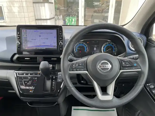 日産 デイズ HWS X プロパイロットED 石川県 2019(令1)年 4.6万km ブラック プロパイロット/純正9型メモリーナビ/フルセグTV/アラウンドビューモニター/エマージェンシーブレーキ/アイドリングストップ/横滑り防止/オートエアコン/ETC/ドライブレコーダー/インテリキー/プッシュスタート/ベンチシート/純正アルミホイール