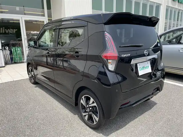日産 デイズ HWS X プロパイロットED 石川県 2019(令1)年 4.6万km ブラック プロパイロット/純正9型メモリーナビ/フルセグTV/アラウンドビューモニター/エマージェンシーブレーキ/アイドリングストップ/横滑り防止/オートエアコン/ETC/ドライブレコーダー/インテリキー/プッシュスタート/ベンチシート/純正アルミホイール