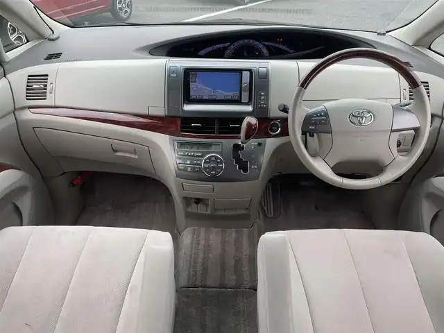 トヨタ エスティマ アエラス Gエディション 島根県 2011(平23)年 8.9万km ホワイトパールクリスタルシャイン 純正ナビ/CD/DVD/DTV/Bluetooth/バックカメラ/純正フリップダウンモニター/両側パワースライドドア /クルーズコントロール/HIDオートライト/ビルトインETC/前後ドライブレコーダー/AW付きサマータイヤ積込(要交換)/社外16インチアルミホイール/HIDオートライト/スマートキー/プッシュスタート /純正フロアマット/ドアバイザー