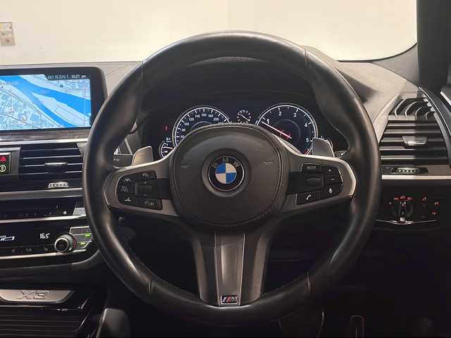 ＢＭＷ Ｘ３ xDrive20d Mスポーツ 新潟県 2018(平30)年 4.1万km サファイアブラックP ワンオーナー/ハイラインパッケージ/-ランバーサポート/-リヤシートヒーター/-ヴァーネスカレザーシート /-ポプラグレーファインウッドインテリアトリム/主要装備/インテリジェントセーフティ/-衝突被害軽減ブレーキ/-レーンキープアシスト/-ブラインドスポットアシスト/純正HDDナビ/(CD/DVD/Bluetooth/USB/フルセグTV)/トップビューカメラ/ETC/パワーバックドア/19インチアルミホイール/LEDヘッドライト/オートハイビーム/パドルシフト/アダプティブクルーズコントロール/コンフォートアクセス/ダウンヒルアシスト