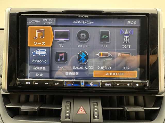 トヨタ ＲＡＶ４ アドベンチャー 兵庫県 2021(令3)年 6.7万km アーバンカーキ ALPINE9インチナビ/フルセグ CD DVD BT MSV/バックカメラ/レーダークルーズコントロール/プリクラッシュセーフティー/RCTA/RSA/PKSB/LTA/BSM/クリアランスソナー/レザーシート/シートヒーター/ベンチレーション/パワーシート/RAYZ16インチアルミホイール/ルーフレール/LEDヘッドライト/フォグ/オートライト/オートハイビーム/TRDマッドガード/スマートキー