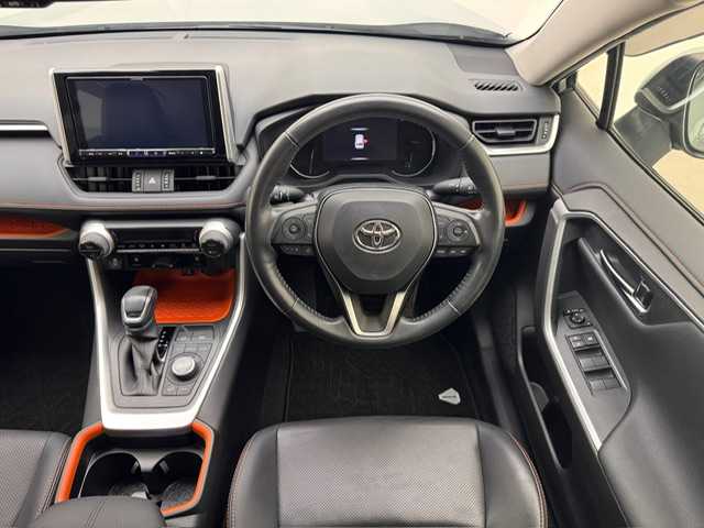 トヨタ ＲＡＶ４ アドベンチャー 兵庫県 2021(令3)年 6.7万km アーバンカーキ ALPINE9インチナビ/フルセグ CD DVD BT MSV/バックカメラ/レーダークルーズコントロール/プリクラッシュセーフティー/RCTA/RSA/PKSB/LTA/BSM/クリアランスソナー/レザーシート/シートヒーター/ベンチレーション/パワーシート/RAYZ16インチアルミホイール/ルーフレール/LEDヘッドライト/フォグ/オートライト/オートハイビーム/TRDマッドガード/スマートキー