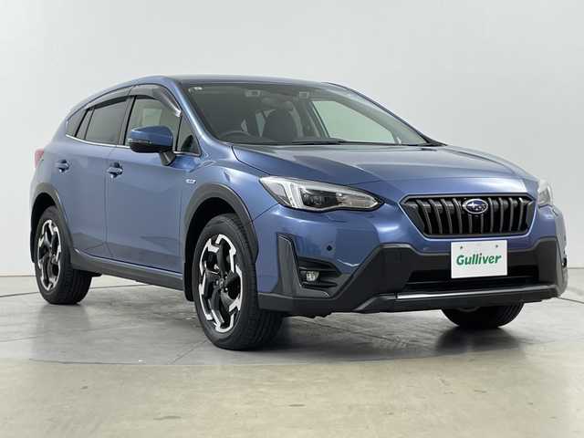 スバル ＸＶ ハイブリッド 2．0e－S アイサイト 道央・札幌 2021(令3)年 1.2万km ホライゾンブルーP ・４WD/ハイブリッド/アイサイト/・ブラインドスポットモニター/・衝突被害軽減ブレーキ/・純正８インチナビ/・BT/CD/USB/SD/HDMI/フルセグTV/・バックカメラ/・純正ドライブレコーダー/・純正オプションフロントグリル/・パドルシフト/・レザーシート/・前席シートヒーター/前席パワーシート/・運転席シートメモリー/・ステアリングスイッチ/・LEDヘッドライト/オートライト/・プッシュスタート/スマートキー/・X-MODE