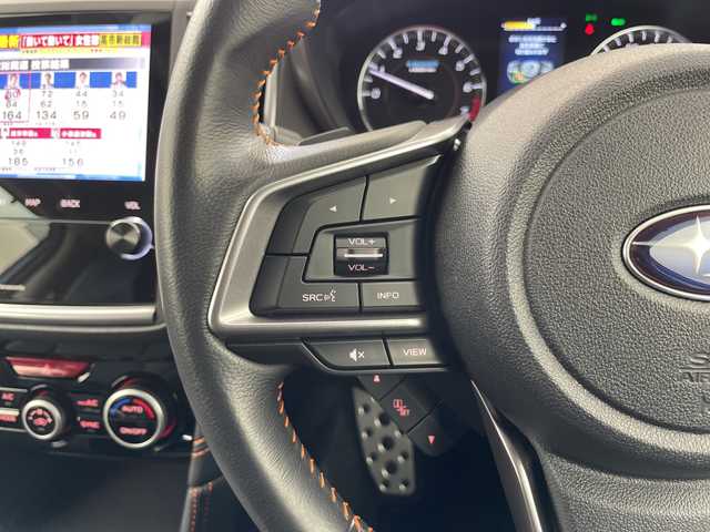 スバル ＸＶ ハイブリッド 2．0e－S アイサイト 道央・札幌 2021(令3)年 1.2万km ホライゾンブルーP ・４WD/ハイブリッド/アイサイト/・ブラインドスポットモニター/・衝突被害軽減ブレーキ/・純正８インチナビ/・BT/CD/USB/SD/HDMI/フルセグTV/・バックカメラ/・純正ドライブレコーダー/・純正オプションフロントグリル/・パドルシフト/・レザーシート/・前席シートヒーター/前席パワーシート/・運転席シートメモリー/・ステアリングスイッチ/・LEDヘッドライト/オートライト/・プッシュスタート/スマートキー/・X-MODE