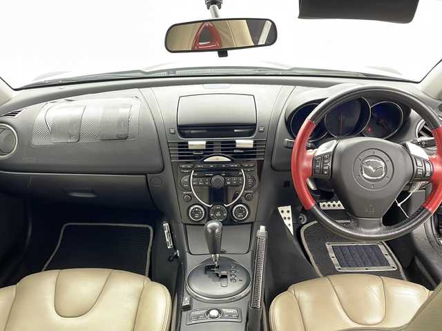 マツダ ＲＸ－８ スポーツ プレステージ LTD 栃木県 2005(平17)年 9.7万km ブリリアントブラック BOSEサウンドシステム/ベージュ革シート/パドルシフト/純正DVDナビ/バックカメラ/クリアランスソナー/ETC/HIDヘッドライト/純正18インチ高輝度塗装アルミホイール/ドアバイザー/Wエアバッグ