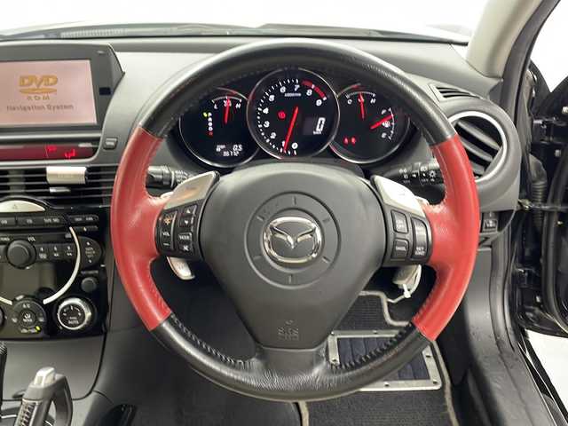 マツダ ＲＸ－８ スポーツ プレステージ LTD 栃木県 2005(平17)年 9.7万km ブリリアントブラック BOSEサウンドシステム/ベージュ革シート/パドルシフト/純正DVDナビ/バックカメラ/クリアランスソナー/ETC/HIDヘッドライト/純正18インチ高輝度塗装アルミホイール/ドアバイザー/Wエアバッグ