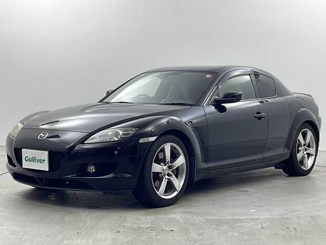 マツダ ＲＸ－８ スポーツ プレステージ LTD 栃木県 2005(平17)年 9.7万km ブリリアントブラック BOSEサウンドシステム/ベージュ革シート/パドルシフト/純正DVDナビ/バックカメラ/クリアランスソナー/ETC/HIDヘッドライト/純正18インチ高輝度塗装アルミホイール/ドアバイザー/Wエアバッグ