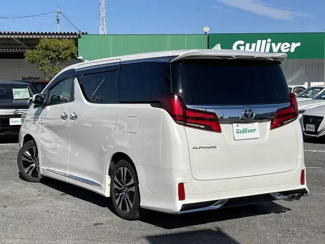 トヨタ アルファード S Cパッケージ 千葉県 2022(令4)年 2.6万km ホワイトパールクリスタルシャイン ワンオーナー/モデリスタエアロ(F/S/R)/モデリスタシグネチャーイルミブレード/モデリスタスポーツマフラー/ALPINEビッグX11インチナビ【EX11NX】/・CD/DVD/MSV/Bluetooth/フルセグ/ALPINE12インチフリップダウンモニター/サンルーフ/黒レザーシート/両後パワースライドドア/パワーバックドア/前席パワーシート/前席シートヒーター/前席シートベンチレーション/トヨタセーフティーセンス/・プリクラッシュセーフティー/・レーンキープアシスト/・パーキングサポートブレーキ/・ロードサインアシスト/・アダプティブクルーズコントロール/ステアリングヒーター/AC100V100W電源/スマートキー/前後コーナーセンサー/純正三眼LEDヘッドライト/フォグランプ/純正18インチアルミホイール/ETC/社外前後ドライブレコーダー【DVR-C320R】/ドアバイザー/サイド＆カーテンエアバッグ/新車時保証書＆取扱説明書
