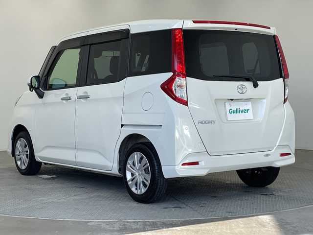 トヨタ ルーミー G 栃木県 2021(令3)年 3.9万km パールホワイトⅢ メモリーナビ/（CD/DVD/Bluetooth/フルセグTV）/バックモニター/スマートアシスト/前後コーナーセンサー/ビルトインETC/前方ドライブレコーダー/オートライト/LEDヘッドライト/横滑り防止装置/スマートキー/プッシュスタート/アイドリングストップ/電動格納ミラー/純正フロアマット