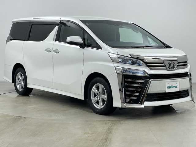 トヨタ ヴェルファイア Z Aエディション 道央・札幌 2019(令1)年 2.2万km ホワイトパールクリスタルシャイン ・４WD/・寒冷地仕様/・ワンオーナー/・社外ナビ（TV&BT&CD&DVD&SD）/・バックカメラ/・ALPINEフリップダウンモニター/・トヨタセーフティーセンス/・両側パワースライドドア/・レーダークルーズコントロール/・プリクラッシュ/・クリアランスソナー/・社外前方ドライブレコーダー/・ビルトインETC/・LEDヘッドライト/・オートマチックハイビーム/・オートライト/・スマートキー/・スペアキー/・純正16インチAW