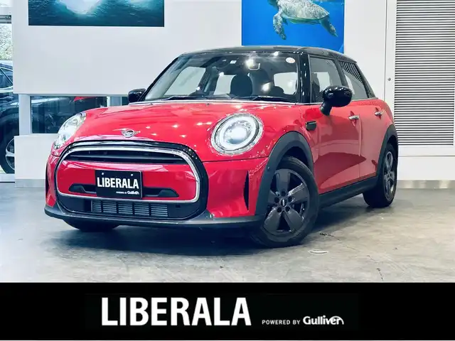 ＭＩＮＩ ミニ クーパー D 大阪府 2021(令3)年 0.7万km チリ・レッド ワンオーナー/ペッパーP/ナビゲーションP/ドライビングアシストP/インテリジェントセーフティ/純正ナビ/バックカメラ/クリアランスソナー/ETC/ドラレコ/ハーフレザー/USB/Bluetooth