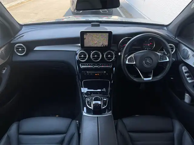 メルセデス・ベンツ ＧＬＣ２２０ d 4マチックスポーツ 本革 山梨県 2019(平31)年 6.9万km セレナイトグレー ワンオーナー/Brumester/360°カメラ/パノラマSR/HUD/黒革/シートヒーター/パフュームアトマイザー/アンビエントライト/ETC/LEDヘッドライト/純正19インチAW
