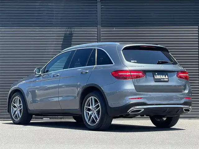 メルセデス・ベンツ ＧＬＣ２２０ d 4マチックスポーツ 本革 山梨県 2019(平31)年 6.9万km セレナイトグレー ワンオーナー/Brumester/360°カメラ/パノラマSR/HUD/黒革/シートヒーター/パフュームアトマイザー/アンビエントライト/ETC/LEDヘッドライト/純正19インチAW