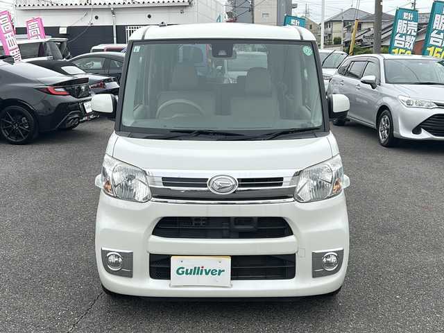 ダイハツ タント X ターボ SAⅡ 愛知県 2015(平27)年 6.1万km パールホワイトⅢ /禁煙車//ワンオーナー//社外ナビ・フルセグTV//バックカメラ//スマートアシスト２//プッシュスタート//電動格納ミラー//ステアスイッチ//オートライト//純正ドアバイザー//純正フロアマット//新車保証書//取扱説明書//スペアキー