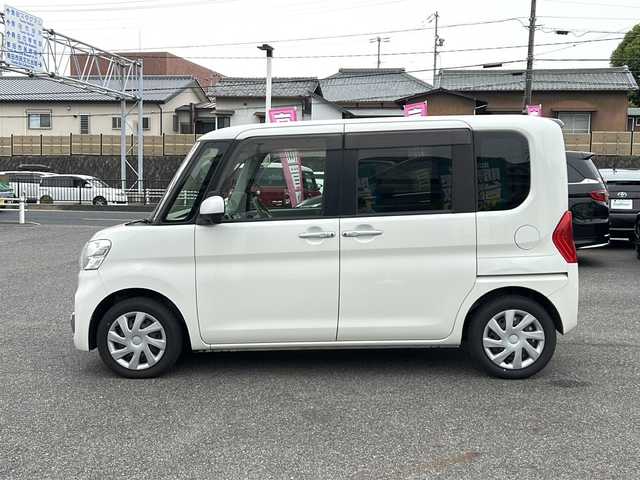 ダイハツ タント X ターボ SAⅡ 愛知県 2015(平27)年 6.1万km パールホワイトⅢ /禁煙車//ワンオーナー//社外ナビ・フルセグTV//バックカメラ//スマートアシスト２//プッシュスタート//電動格納ミラー//ステアスイッチ//オートライト//純正ドアバイザー//純正フロアマット//新車保証書//取扱説明書//スペアキー