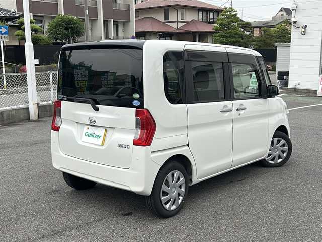 ダイハツ タント X ターボ SAⅡ 愛知県 2015(平27)年 6.1万km パールホワイトⅢ /禁煙車//ワンオーナー//社外ナビ・フルセグTV//バックカメラ//スマートアシスト２//プッシュスタート//電動格納ミラー//ステアスイッチ//オートライト//純正ドアバイザー//純正フロアマット//新車保証書//取扱説明書//スペアキー