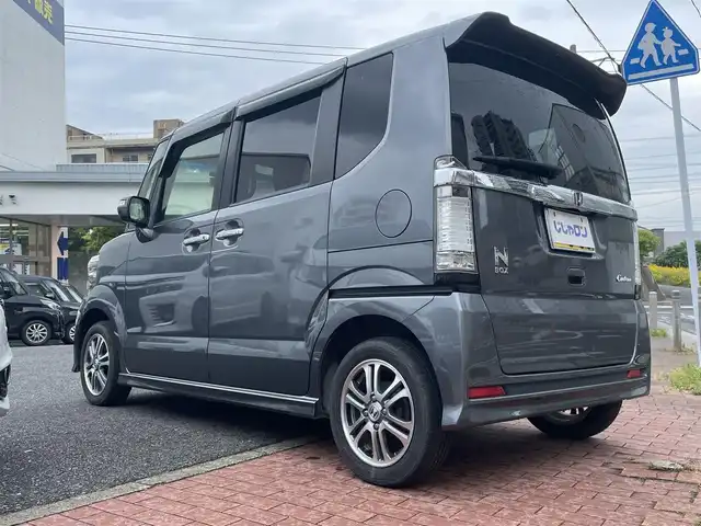 ホンダ Ｎ ＢＯＸ カスタム G SSパッケージ 福岡県 2014(平26)年 8.3万km ポリッシュドメタルメタリック (株)IDOMが運営する【じしゃロン八幡西店】の自社ローン専用車両になります。こちらは現金またはオートローンご利用時の価格です。自社ローンご希望の方は別途その旨お申付け下さい/スマートキー/社外メモリナビ /フルセグ/バックカメラ/両側パワースライドドア/ウィンカーミラー/ETC/HID/オートライト/前後ドライブレコーダー/前席シートヒーター/衝突軽減システム