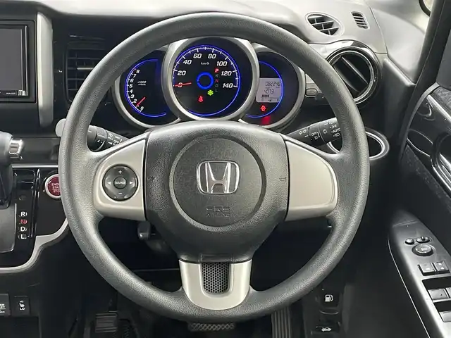ホンダ Ｎ ＢＯＸ カスタム G SSパッケージ 福岡県 2014(平26)年 8.3万km ポリッシュドメタルメタリック (株)IDOMが運営する【じしゃロン八幡西店】の自社ローン専用車両になります。こちらは現金またはオートローンご利用時の価格です。自社ローンご希望の方は別途その旨お申付け下さい/スマートキー/社外メモリナビ /フルセグ/バックカメラ/両側パワースライドドア/ウィンカーミラー/ETC/HID/オートライト/前後ドライブレコーダー/前席シートヒーター/衝突軽減システム