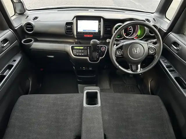 ホンダ Ｎ ＢＯＸ G ターボ Lパッケージ 栃木県 2016(平28)年 8.7万km プレミアムピンクパール 純正SDナビ/Bluetooth CD DVD/フルセグ TV/バックカメラ/ターボ/MTモード付AT/クルーズコントロール/ABS/横滑り防止装置/コーナーセンサー/レーンキープアシスト/盗難防止装置/オートライト/純正LEDヘッドライト/衝突軽減システム/パドルシフト/純正14インチアルミホイール/純正フロアマット/ETC/ドライブレコーダー/スペアキー/保証書/取扱説明書/記録簿