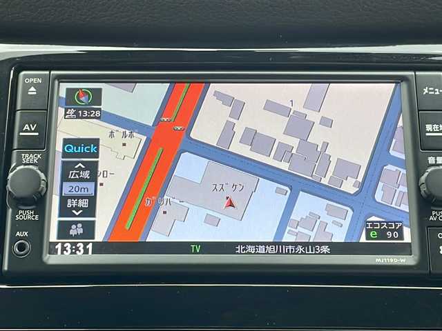 日産 エクストレイル 20Xi 道北・旭川 2020(令2)年 6.4万km チタニウムカーキ ・4WD/・プロパイロット/・純正ナビCD/BT/TV/・インテリジェントアラウンドビューモニター/・デジタルインナーミラー /・電動リアゲート/・レーダークルーズコントロール/・ハンドル支援/・横滑り防止/・オートライト/・前席＆２列目左右シートヒーター/・スペアキー/・ダウンヒルアシスト/・LEDヘッドライト/・ミラーヒーター/・革巻きステアリング/・ステアリングリモコン/・スマートキー/・オートブレーキサポート/・純正フロアマット/・ドアバイザー