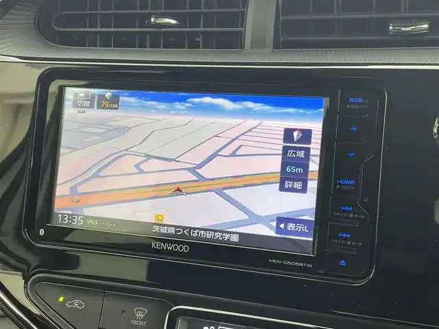 トヨタ アクア S スタイルブラック 茨城県 2019(平31)年 5.7万km ホワイトパールクリスタルシャイン 社外ナビ［MDV-D505BTW］/ワンセグ再生可/バックカメラ/Toyota Safety Sense C/・プリクラッシュセーフティシステム/・レーンディパーチャーアラート/・オートマチックハイビーム/コーナーセンサー/社外フロアマット/社外ETC/ハロゲンヘッドライト
