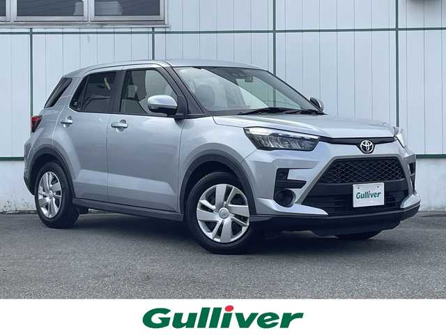 トヨタ ライズ XS 山梨県 2020(令2)年 1.4万km ブライトシルバーM 純正ディスプレイオーディオ/Bluetooth接続/フルセグTV/バックカメラ/ETC/衝突被害軽減システム/ステアリングスイッチ/スペアキー1本/取扱説明書