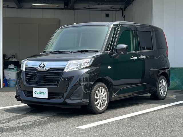 トヨタ ルーミー X 京都府 2017(平29)年 15.8万km ブラックマイカメタリック