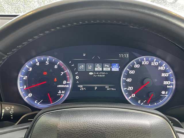 トヨタ クラウン S 静岡県 2020(令2)年 3.5万km ホワイトパールクリスタルシャイン トヨタセーフティセンス/レーダークルコン/純正ナビ/地デジ/Ｂカメラ/オートホールド/オートハイビーム/パドルシフト/ステアリングスイッチ/革巻きステアリング/純正１７インチＡＷ/スマートキー/スペアキー/保証書/取説