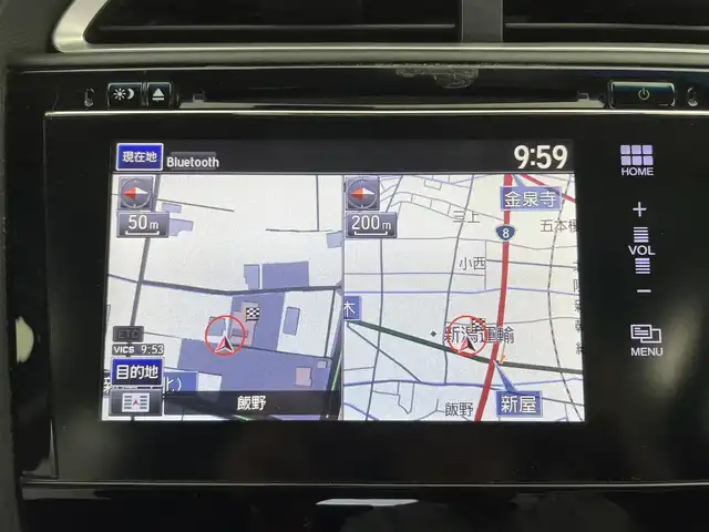 ホンダ シャトル ハイブリッド X 富山県 2015(平27)年 7.4万km ホワイトオーキッドパール 純正ナビ（CD DVD bluetooth）/フルセグTV/HDMI/バックカメラ/ビルトインETC/フロントドラレコ（DRY-AS350GS）/純正15インチAW/15インチスタッドレスセット積込み/パドルシフト/ハーフレザーシート/オートライト/LEDヘッドライト/スマートキー/プッシュスタート/クルーズコントロール/横滑防止装置/純正マット/保証書/スペアキー