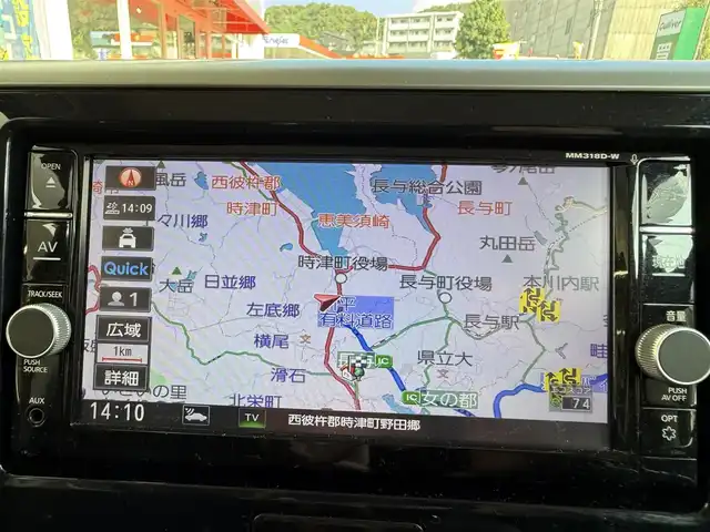 日産 デイズ ルークス ハイウェイスター Gターボ 長崎県 2018(平30)年 2.5万km プレミアムオリーブメタリック 登録時24877km/純正ナビ/・TV/・Bluetooth/・DVD/全方位カメラ/ETC/スマートキー/両側パワースライドドア/クルーズコントロール/電動格納ミラー/後席サーキュレーター/ドライブレコーダー