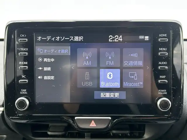 トヨタ ヤリス ハイブリッド Z 群馬県 2021(令3)年 3.2万km ブラック 純正8インチディスプレイオーディオ/（USB/Bluetooth/Miracast/AM/FM）/パノラミックビューモニター/セーフティセンス/・プリクラッシュセーフティ/・レーントレーシングアシスト/・レーダークルーズコントロール/・オートマチックハイビーム/・ロードサインアシスト/・セカンダリーコリジョンブレーキ/先行車発進告知機能/インテリジェントクリアランスソナー/ブラインドスポットモニター/ステアリングリモコン/フルLEDヘッドランプ/シートヒーター/前後ドライブレコーダー/ETC/保証書・取説・スペアキー