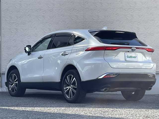 トヨタ ハリアー G 大阪府 2024(令6)年 1.3万km プラチナホワイトパールマイカ ワンオーナー/純正12.3インチナビ/BT/USB/フルセグTV/AppleCarPlay/AndroidAuto/バックカメラ/デジタルインナーミラー型ドラレコ/ハーフレザーシート/パワーシート/電動リアゲート/追従機能付きクルーズコントロール/レーンキープアシスト/前後コーナーセンサー/オートホールド/LEDヘッドライト/フロントフォグ/オートハイビーム/純正フロアマット/純正18インチAW/電格ミラー/スペアキー/ETC2.0