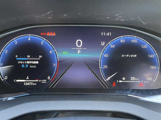 トヨタ ハリアー G 大阪府 2024(令6)年 1.3万km プラチナホワイトパールマイカ ワンオーナー/純正12.3インチナビ/BT/USB/フルセグTV/AppleCarPlay/AndroidAuto/バックカメラ/デジタルインナーミラー型ドラレコ/ハーフレザーシート/パワーシート/電動リアゲート/追従機能付きクルーズコントロール/レーンキープアシスト/前後コーナーセンサー/オートホールド/LEDヘッドライト/フロントフォグ/オートハイビーム/純正フロアマット/純正18インチAW/電格ミラー/スペアキー/ETC2.0